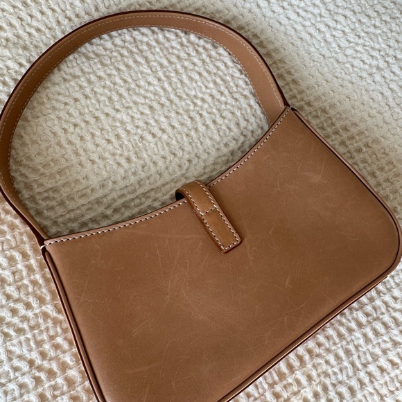 Saint Laurent YSL Mini Hobo Bag 5 a 7 Brown Leather - Picture 4 of 7